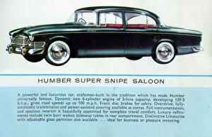 Images Dated 25th November 2015: The Humber Super Snipe Saloon