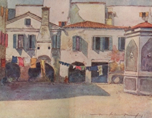 Menpes Gallery: Humble Quarters- Venice, Italy