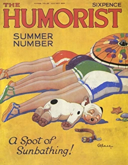 Images Dated 12th April 2012: Humorist front cover featuring Bonzo
