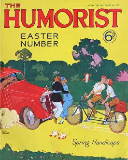 Romantic Collection: The Humorist - Easter Number front cover, Heath Robinson