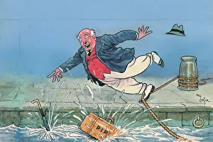 Humorous cartoon