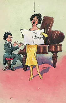 Humorous cartoon