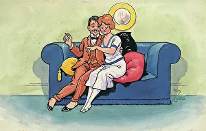 Humorous cartoon