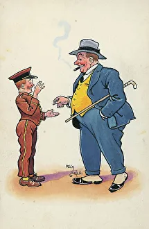 Humorous cartoon