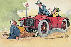 Humorous cartoon