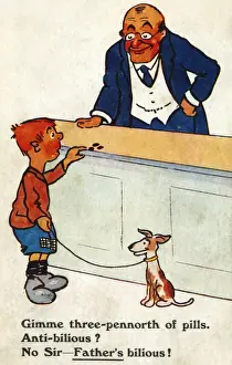 Humorous Pharmacy postcard