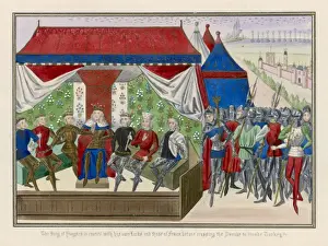 1396 Prints: Hungary / 14 / Court Scene