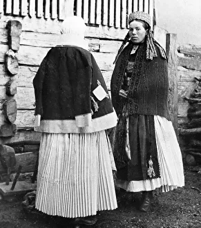 Hungary Budapest Magyar peasants pre-1900