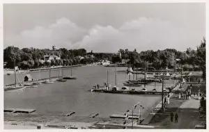 Moorings Prints: Hungary - Siofok - The Port