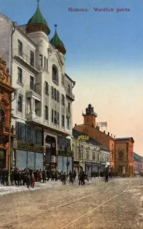 Hungary - Weidlich Palace at Miskolc