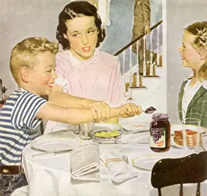Beverages Prints: Hungry Boy Can t Wait Date: 1947