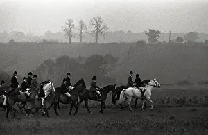 A hunt in Herefordshire