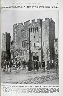 Hunt Meet at Hever Castle