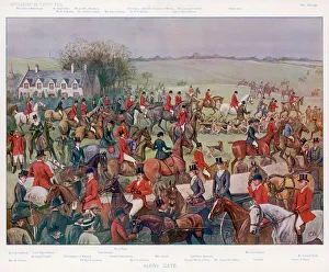 Hunting Collection: Hunt Meet at Kirby Gate