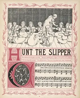 Stitch Prints: Hunt the Slipper 1886