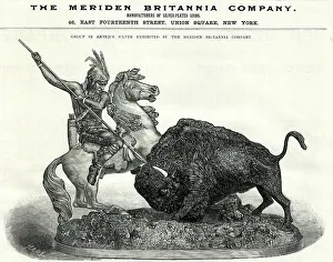 Hunting the Buffalo, Paris Exhibition of 1889
