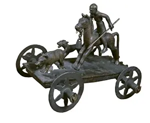 Hunting Chariot Iberian Art