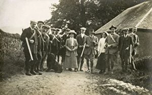 Images Dated 13th June 2011: A Hunting Party C.1900