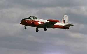 Taking Collection: Hunting Percival Jet Provost T. 3 1FTS Linton-on-Ouse 1980