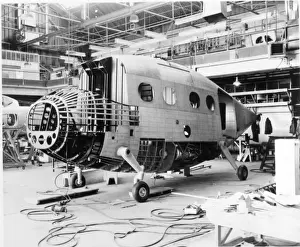 Hunting Percival P74 XK889 during construction