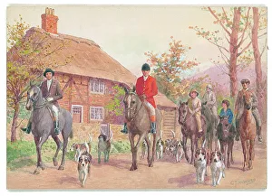 Hunting scene