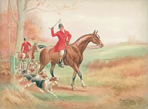 Hunting scene