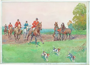 Hunting scene