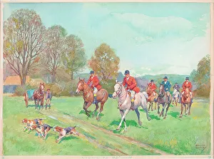 Hunting scene