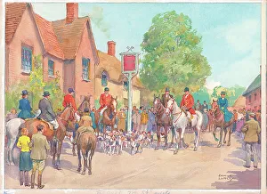 Hunting scene