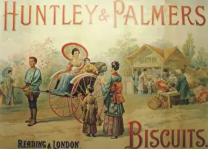 Huntley & Palmer Biscuits - Reading & London - Advertisement