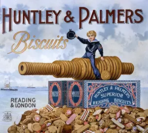 Cannons Prints: Huntley and Palmers advert