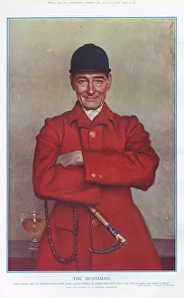Images Dated 29th August 2017: The Huntsman, painting by W Smithson Broadhead
