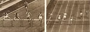 Images Dated 14th July 2011: Hurdles, 1948 London Olympics