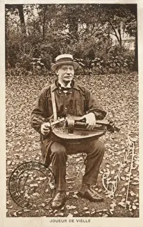 Plays Prints: Hurdy-Gurdy Man - France