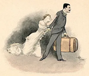Prevent Prints: Husband Leaving 19C
