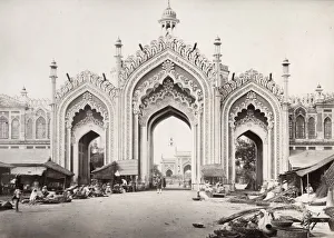 Hussainabad Gate, Lucknow, India, Samuel Bourne image