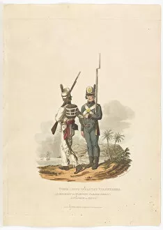 Hussars and Infantry of the Duke of Brunswick Oels?s Corps