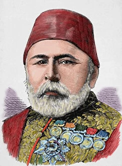 Militar Collection: Hussein Awni pasha (1819 1876). Was a Turkish general and st