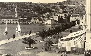 Water Front Prints: Hvar, Croatia