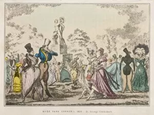Images Dated 16th October 2007: Hyde Park Fashions 1822