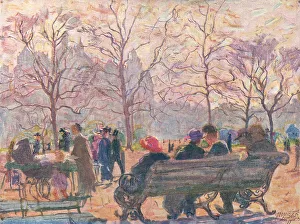 Jeanne Prints: Hyde Park in Spring