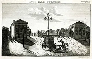 Tolls Prints: Hyde park turnpike