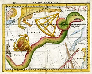 Celestial Prints: Hydra and Sextant