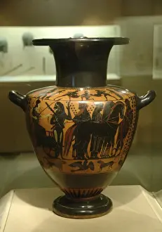 Vith Prints: HYDRIA by LYSIPPIDES. 525 B. C. Greece