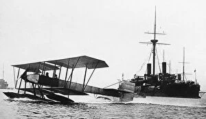 Seaplane Collection: Hydroplane during WW1