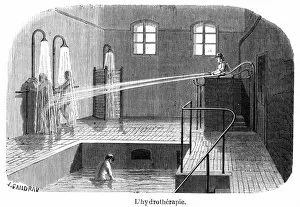 Shower Collection: Hydrotherapy treatment at French mental hospital