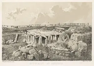 Excavated Prints: Hypocaust at Chesters