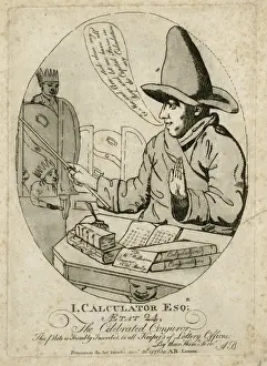 Famed Prints: I. Calculator Esq: The Celebrated Conjuror