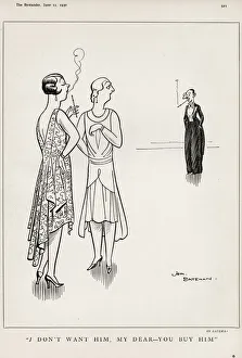 Ugly Gallery: I don t want him, my dear by H. M. Bateman