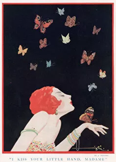 1929 Collection: I kiss your little hand, madame, by J. Nicolson